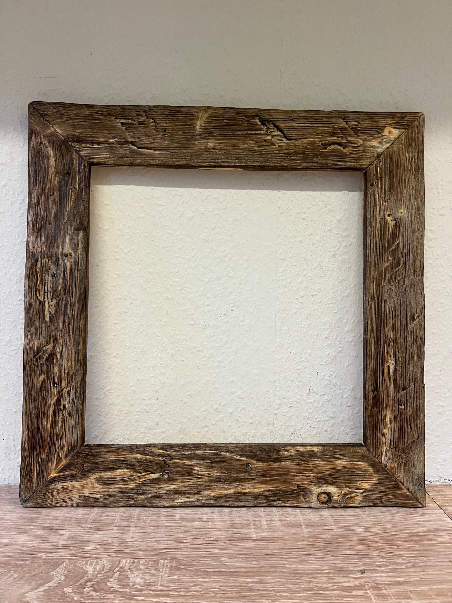 Geweihbild im Alpenkaro BEIGE-WEIß Farbton 4 A