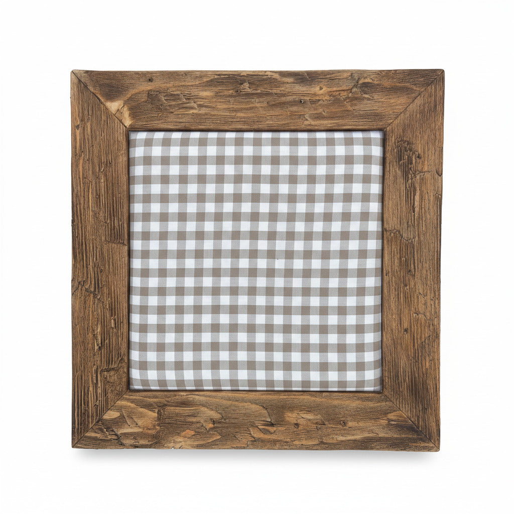 Geweihbild Alpenkaro beige-weiß  Farbton 2 A