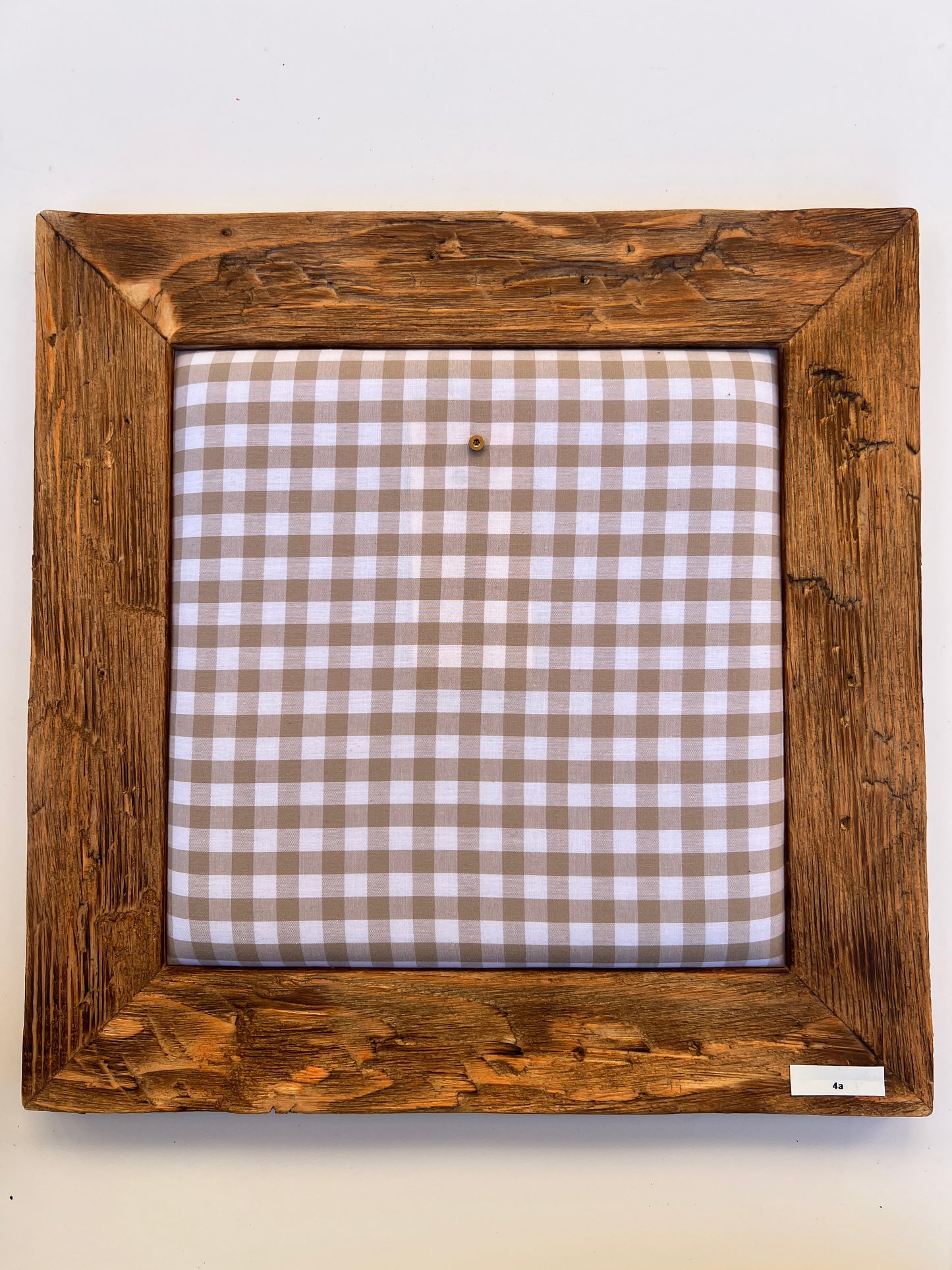 Geweihbild Alpenkaro beige-weiß  Farbton 2 A