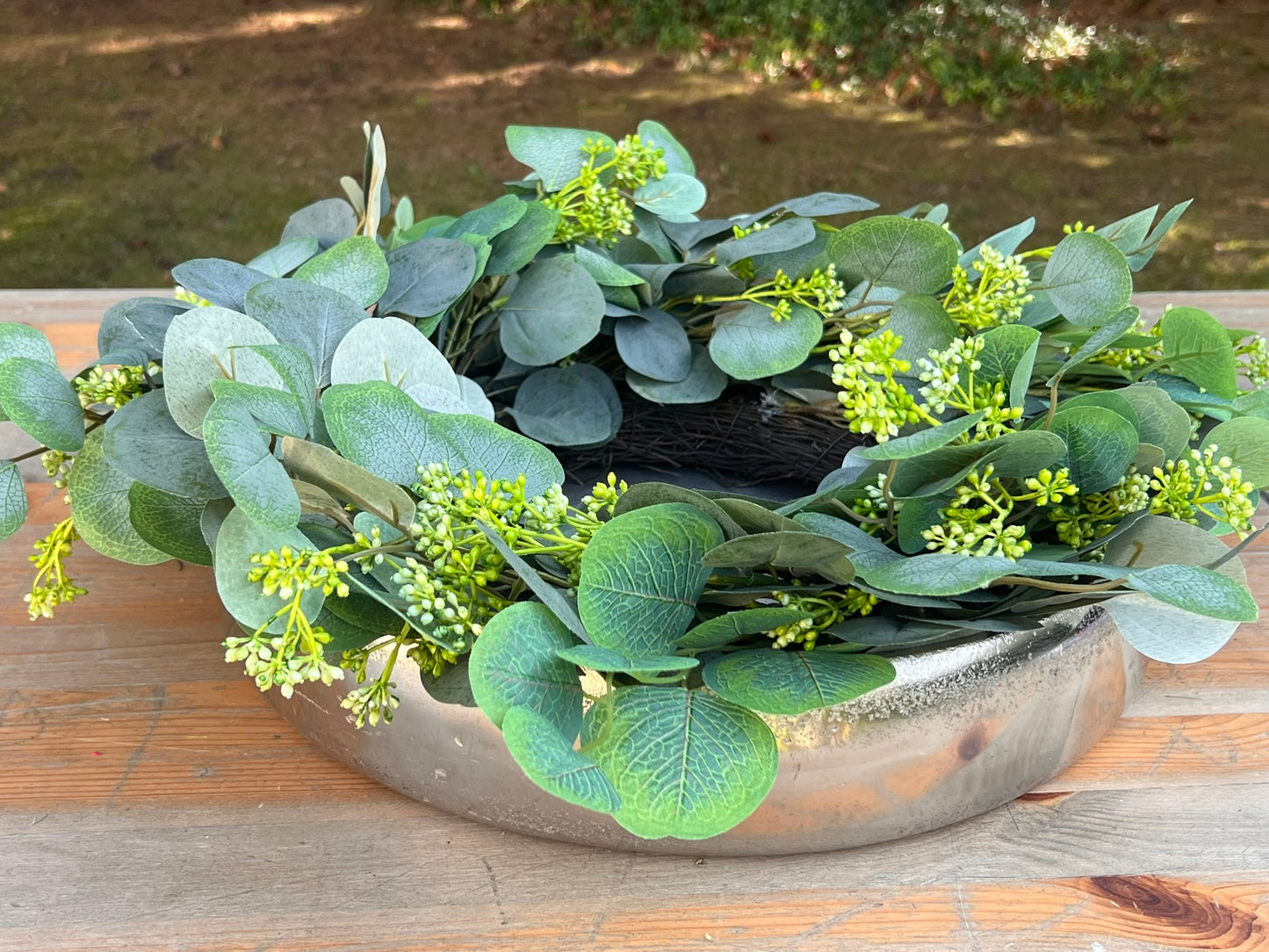 Eukalyptuskranz & Schale