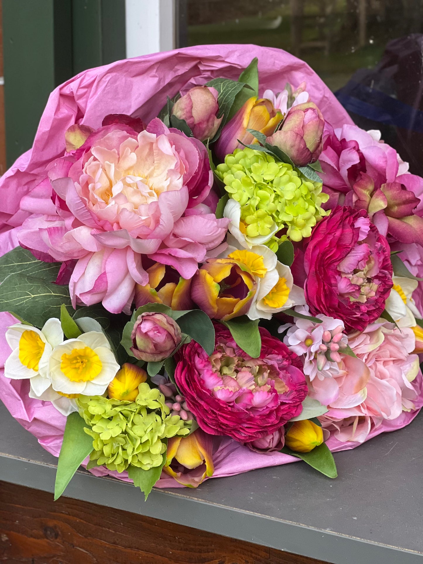 Blumenstrauß bunt