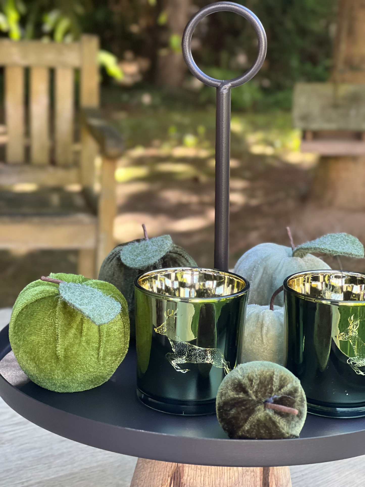 Apfel aus Samt