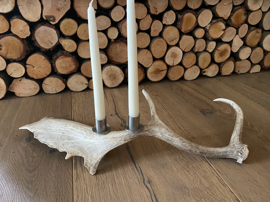 Kerzenständer Damwild 2-flammig