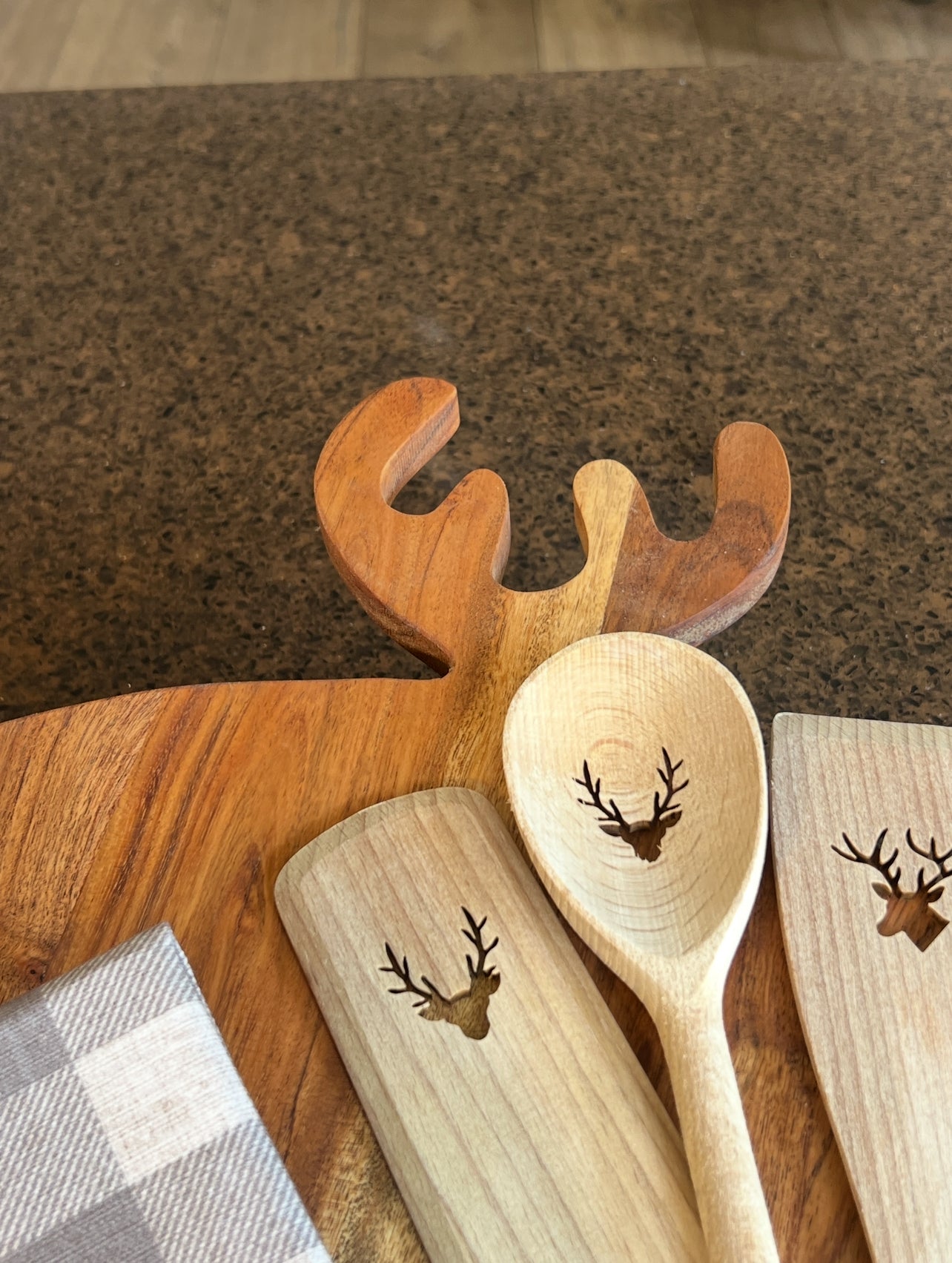 Holzbrett rund 45 cm