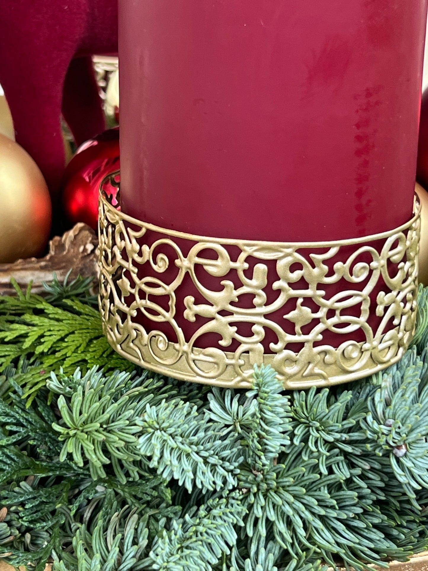 Kerzenhalter gold 4 Stück