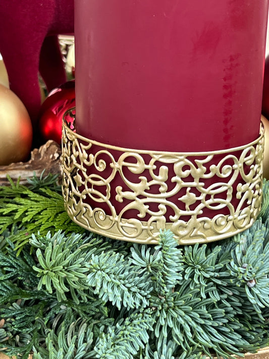 Kerzenhalter gold 4 Stück