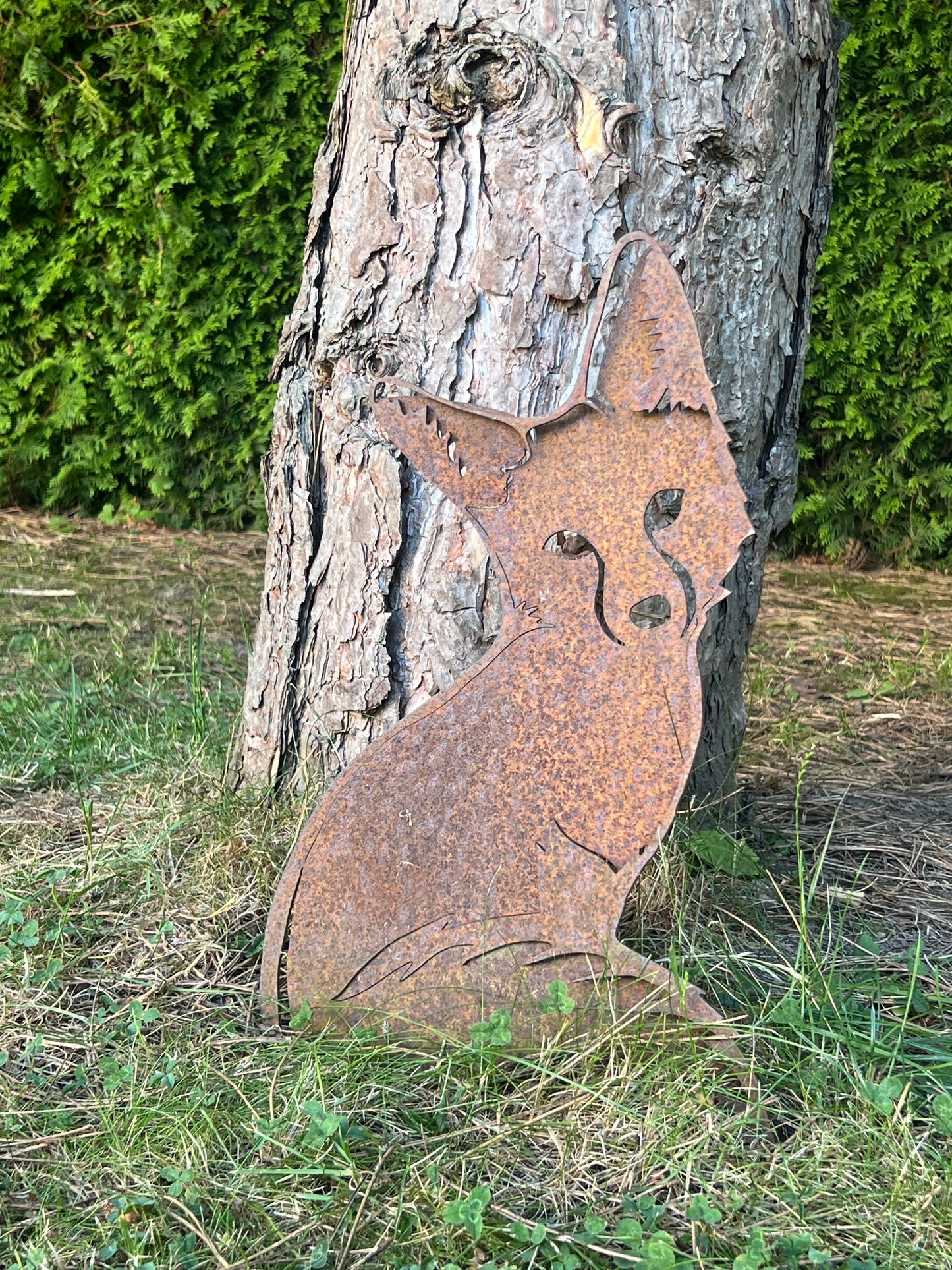 Rost- Tiere aus Stahl
