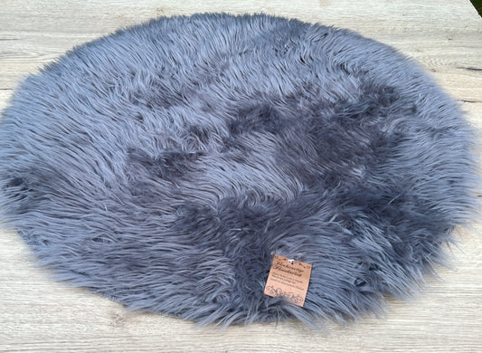 Fellteppich  Rund 75 cm