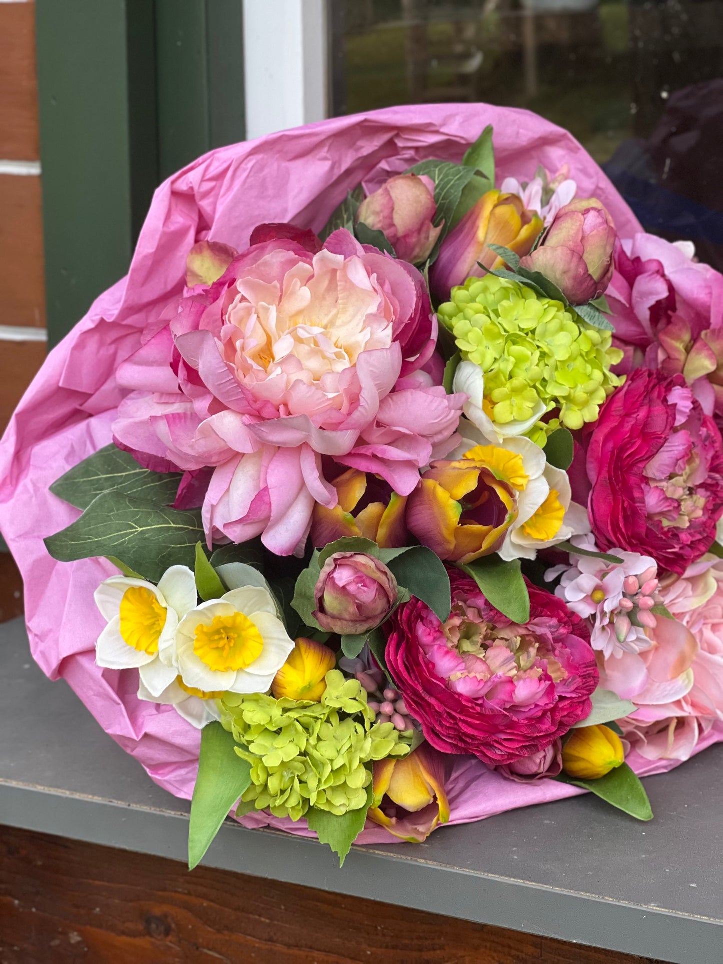 Blumenstrauß bunt