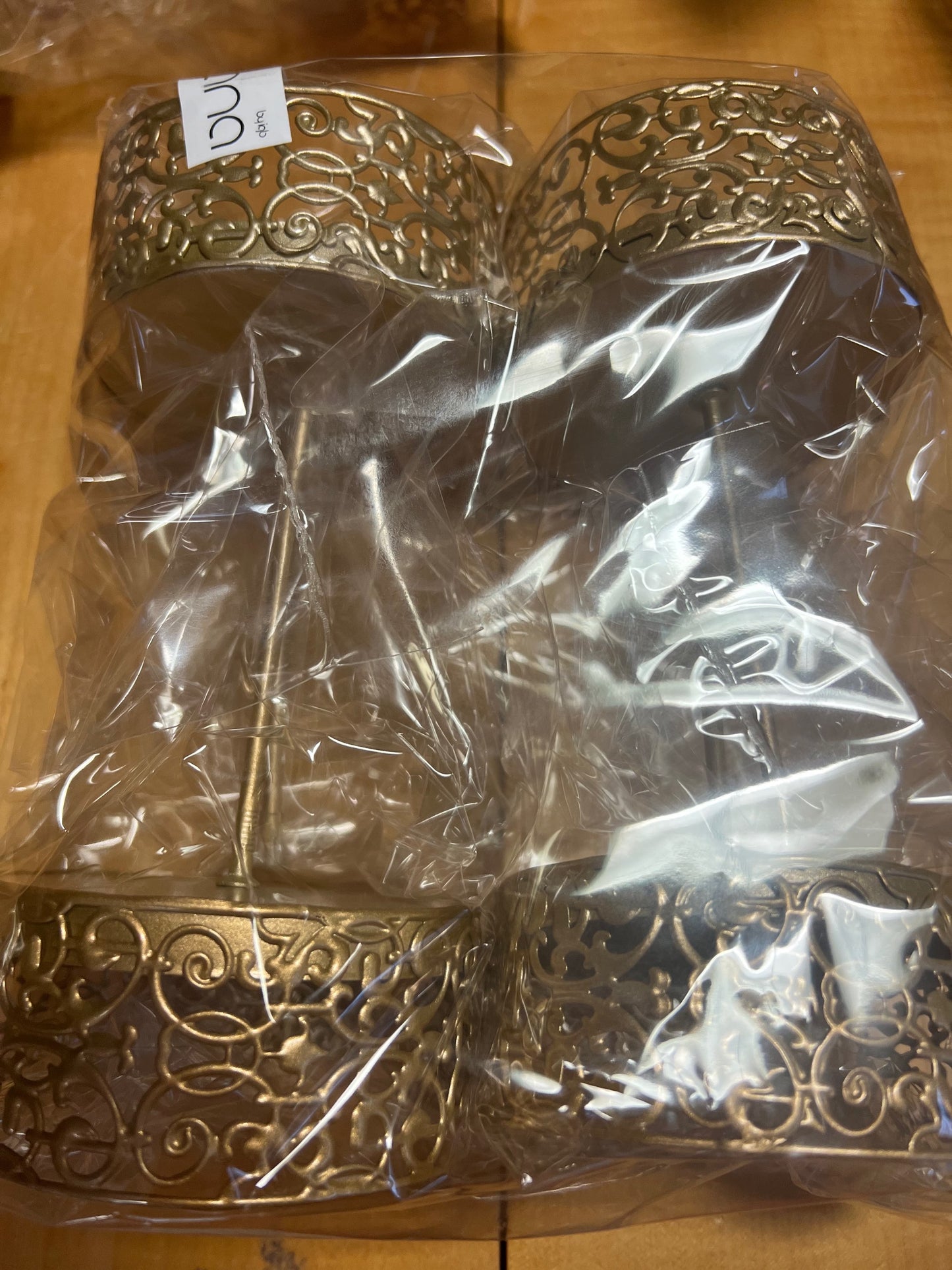 Kerzenhalter gold 4 Stück