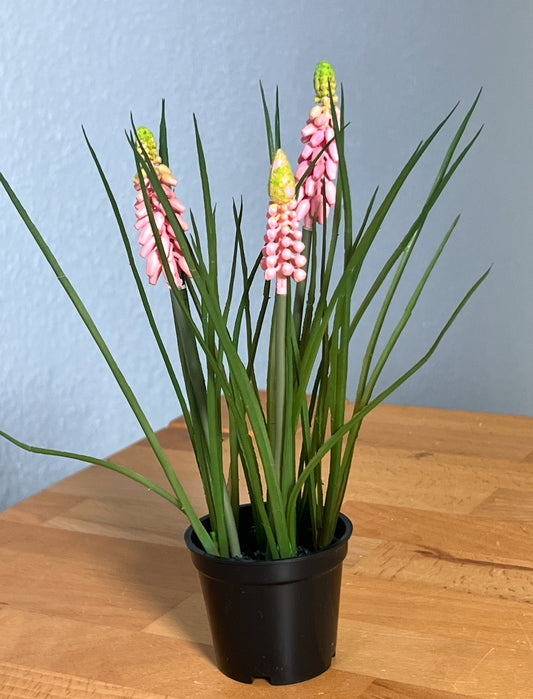 Muscari im Topf Kunstblumen