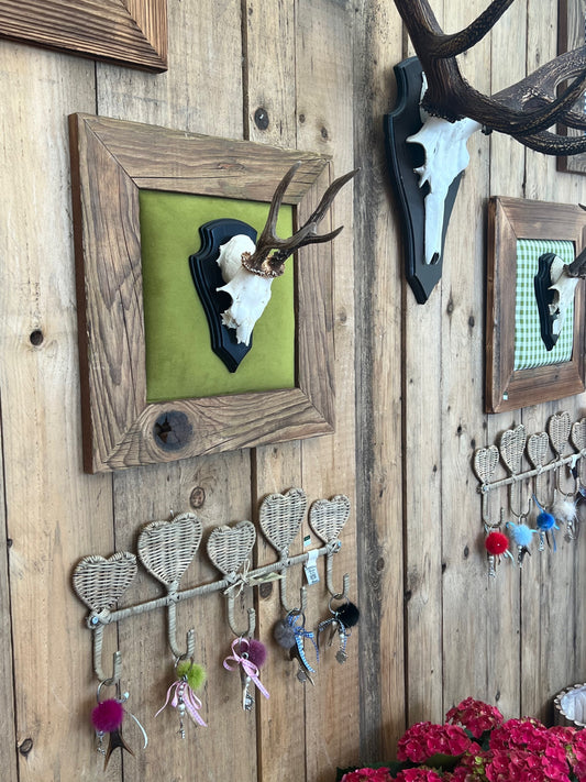 Garderobe aus Rattan