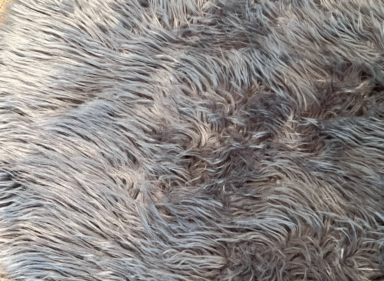 Fellteppich  Rund 75 cm