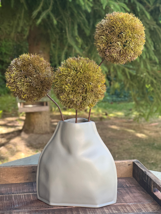 Mooskugeln am Stiel 3er Set