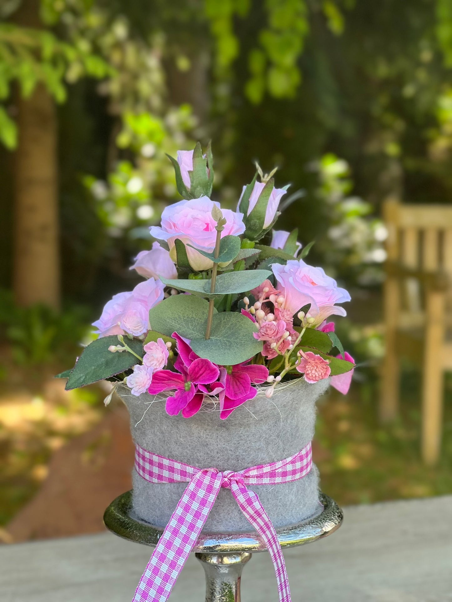 Blumentörtchen Rosa-Pink