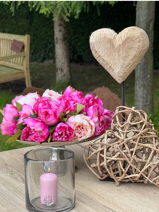 Herz aus Holz ( ohne Ständer)