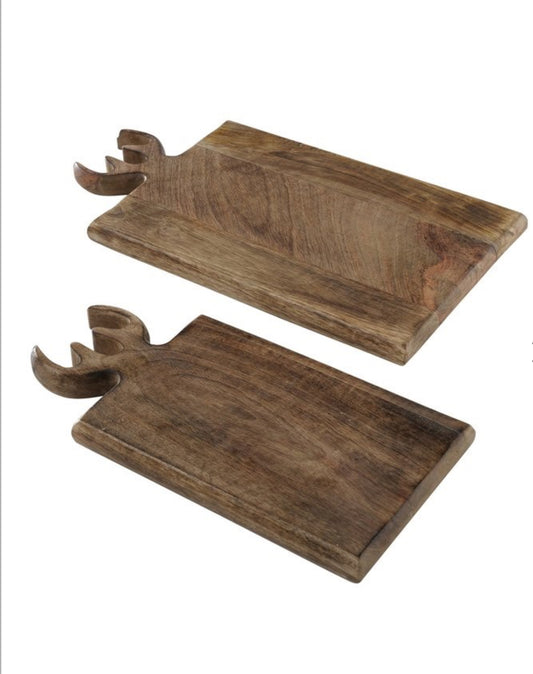 Holzbrettchen Alpin