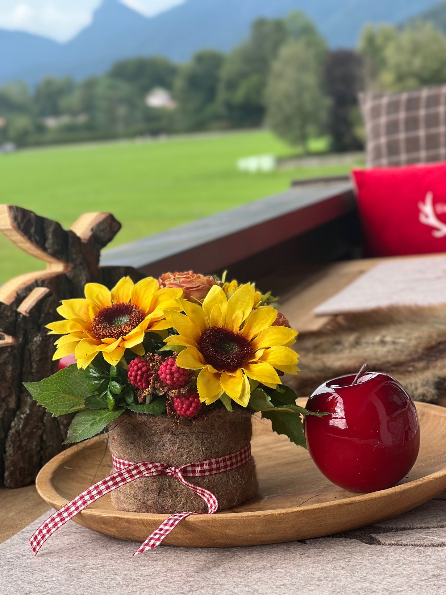 Blumentörtchen Sonnenblumen