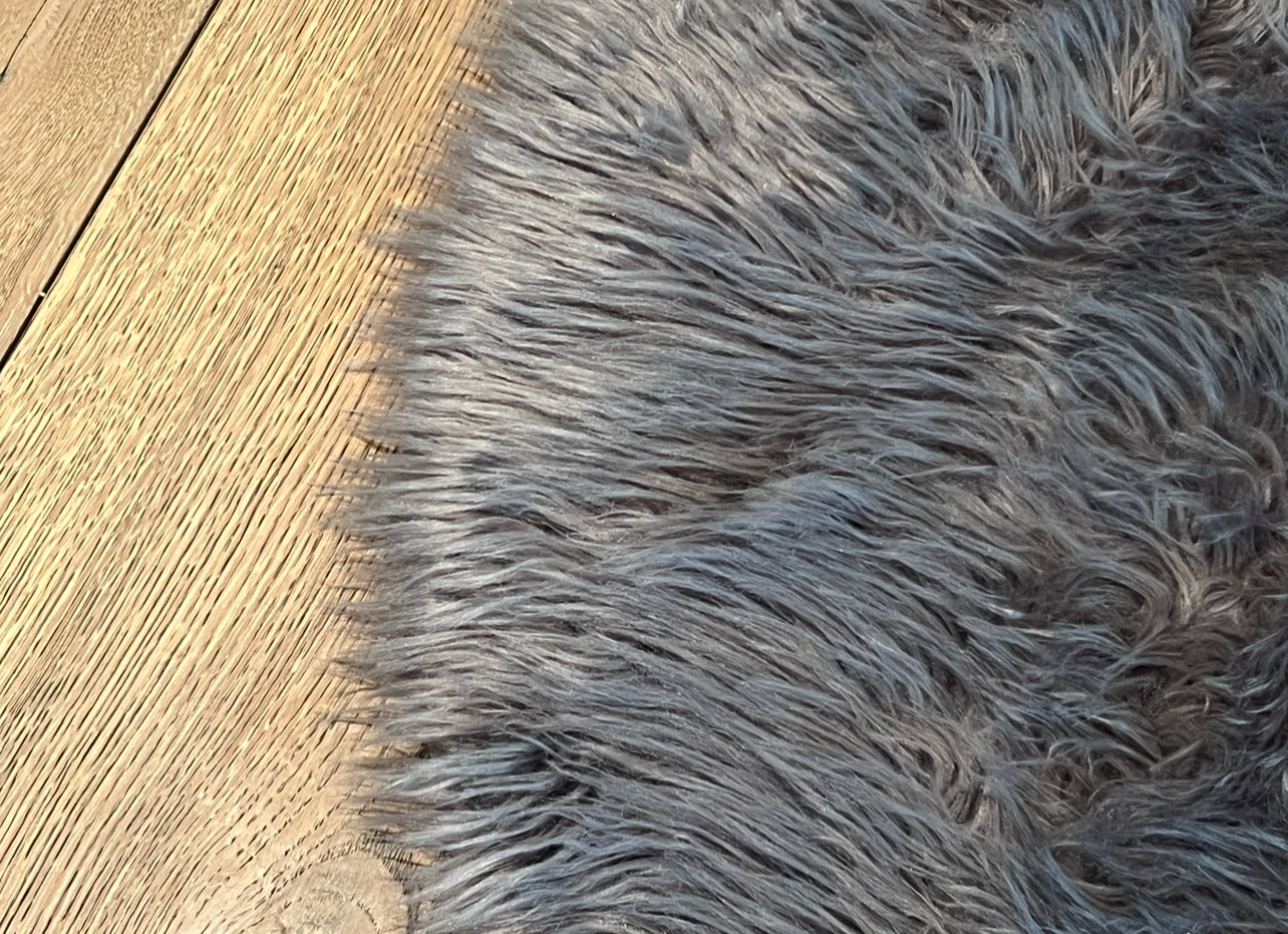 Fellteppich  Rund 75 cm
