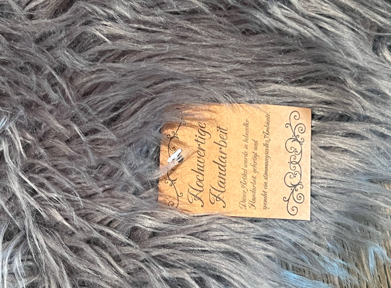 Fellteppich  Rund 75 cm