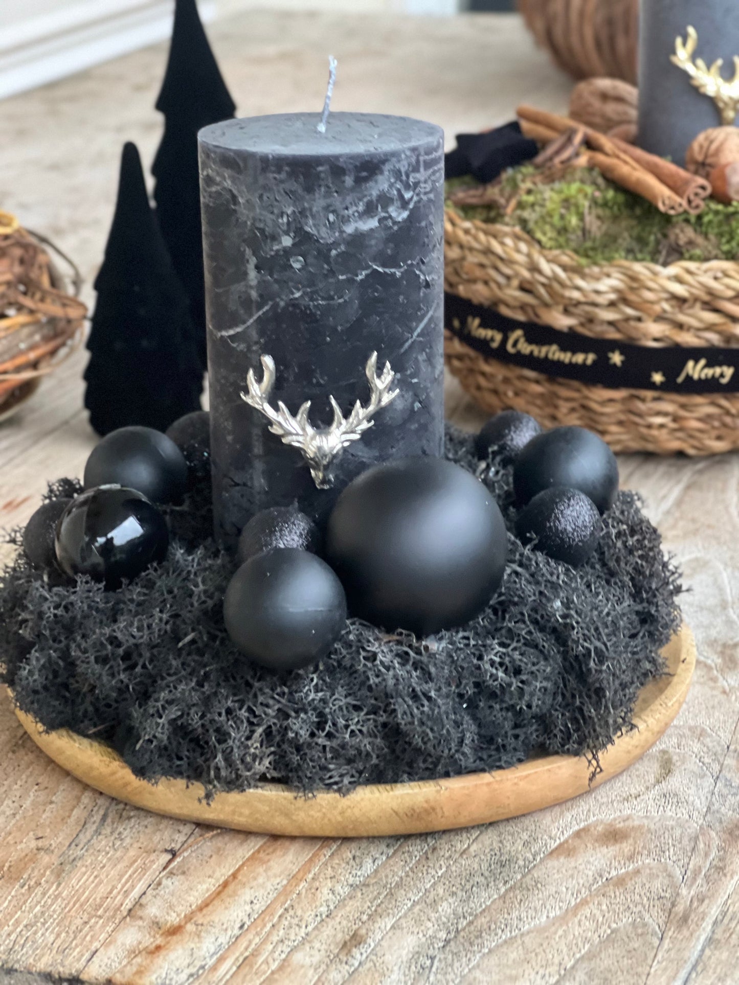 Kerzenpin Hirsch