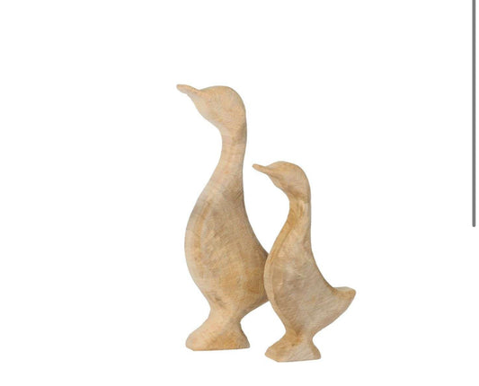 Gans aus Holz