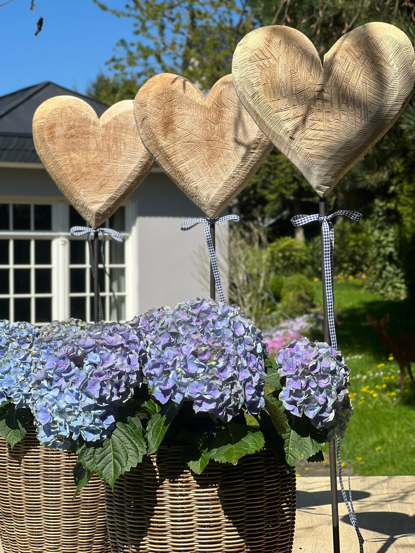 Herz aus Holz ( ohne Ständer)