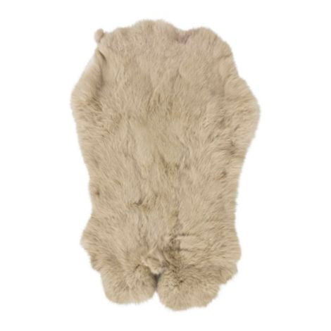 Fell Kaninchen beige