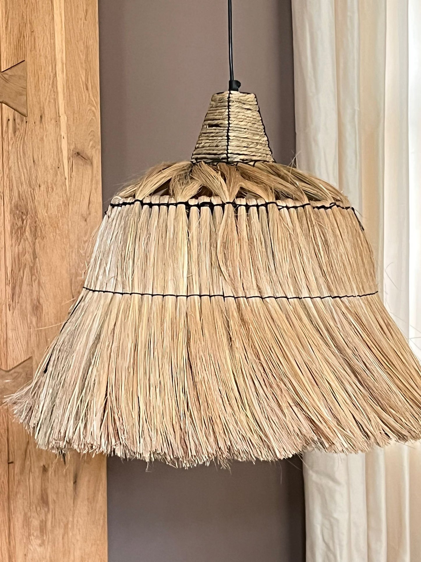Deckenlampe im Boho-Style