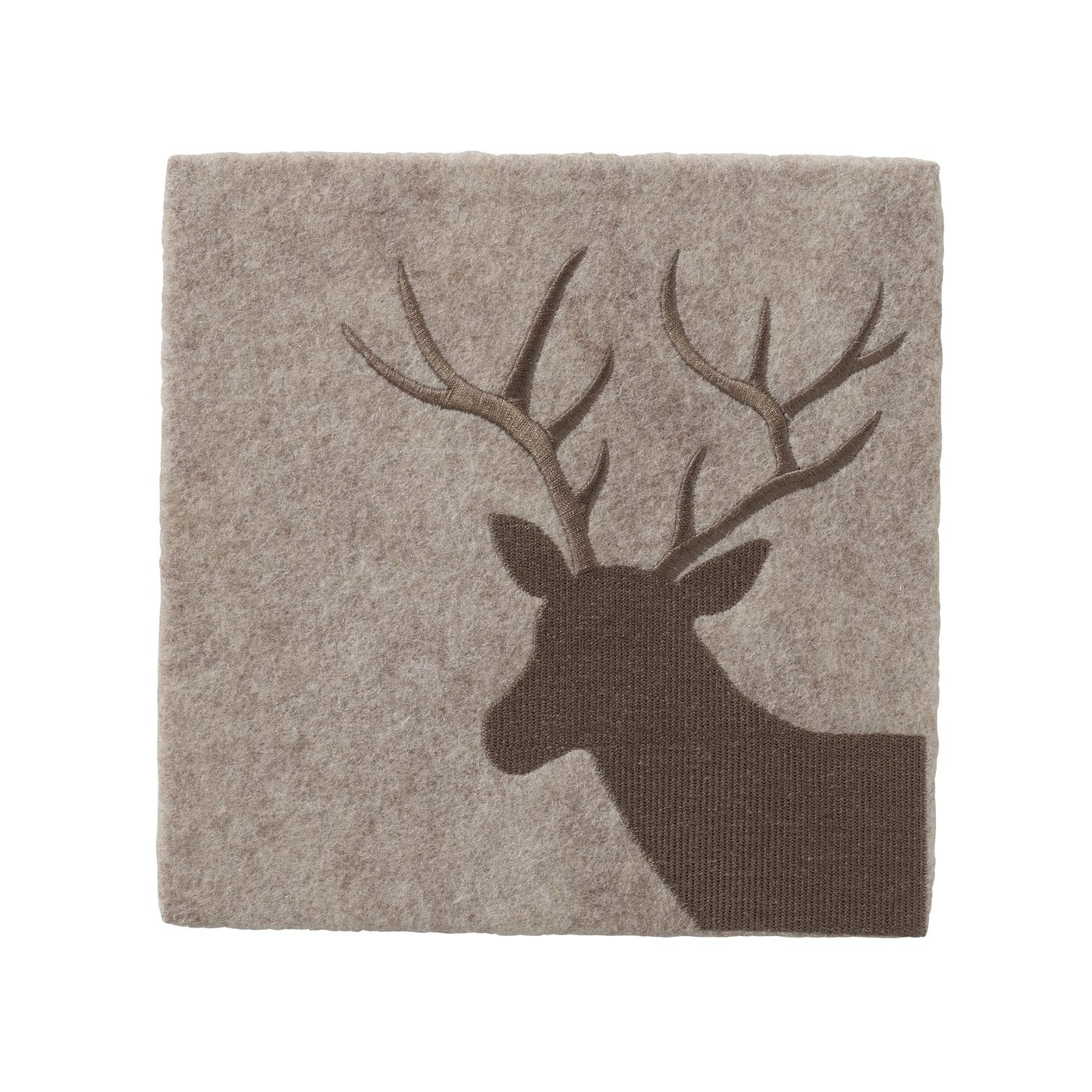 Bild mit Stickhirsch