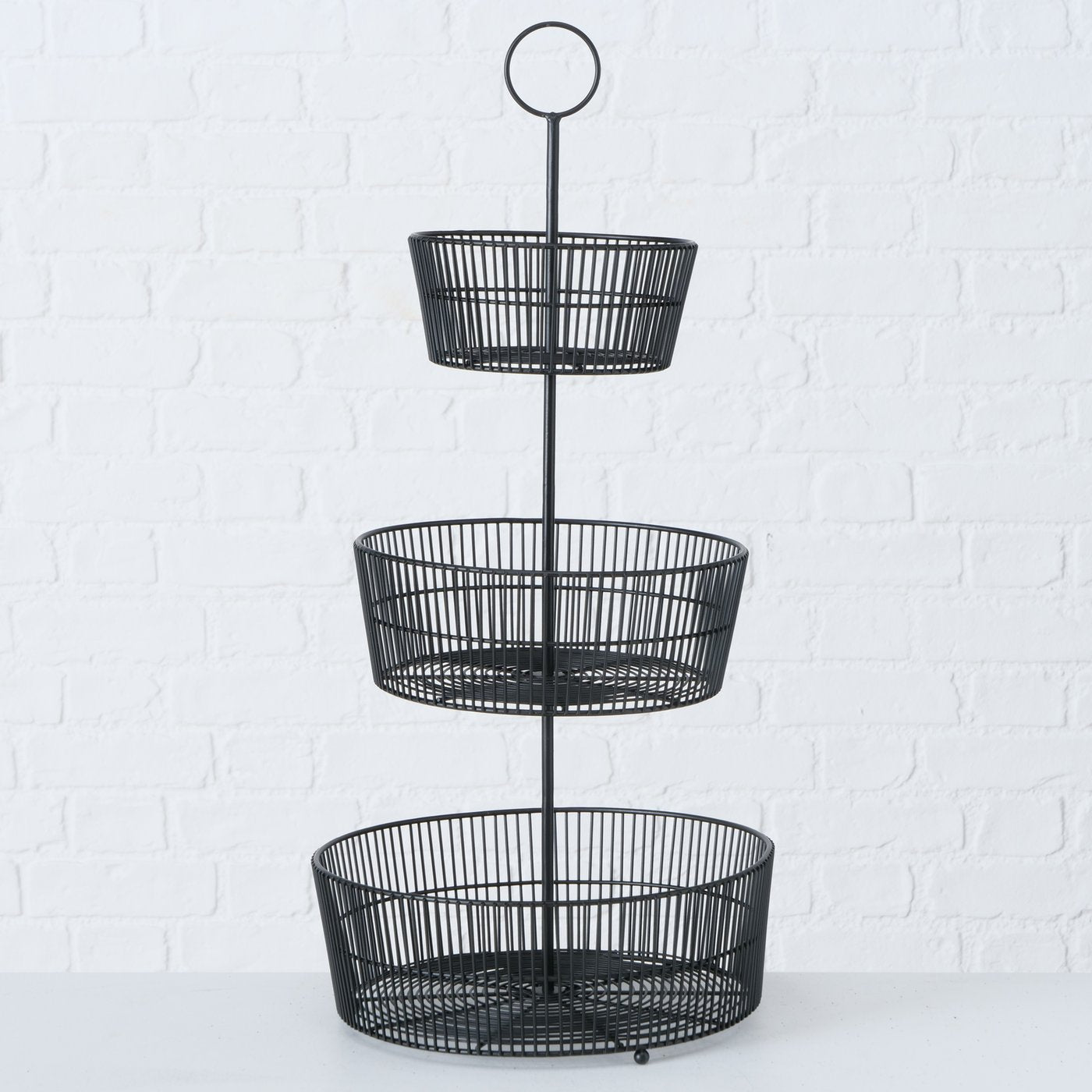 Korb-Etagere