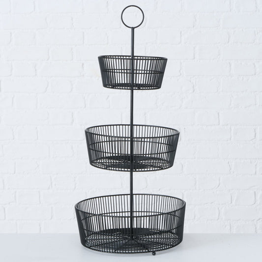 Korb-Etagere