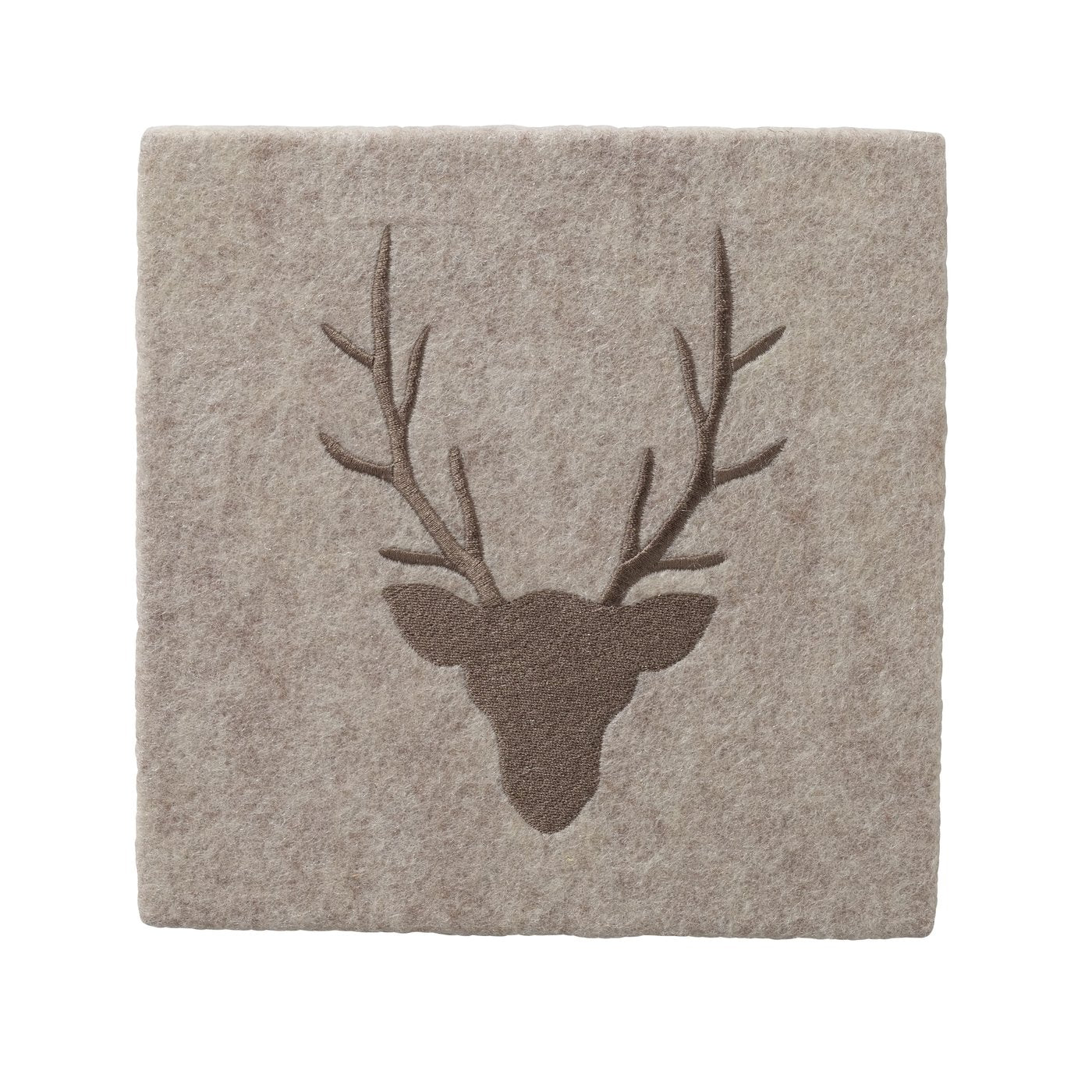 Bild mit Stickhirsch